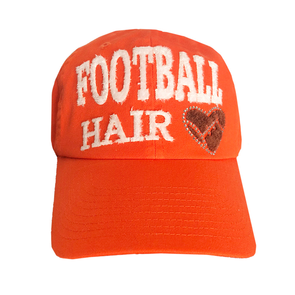 Football Hair Don't Care Cap