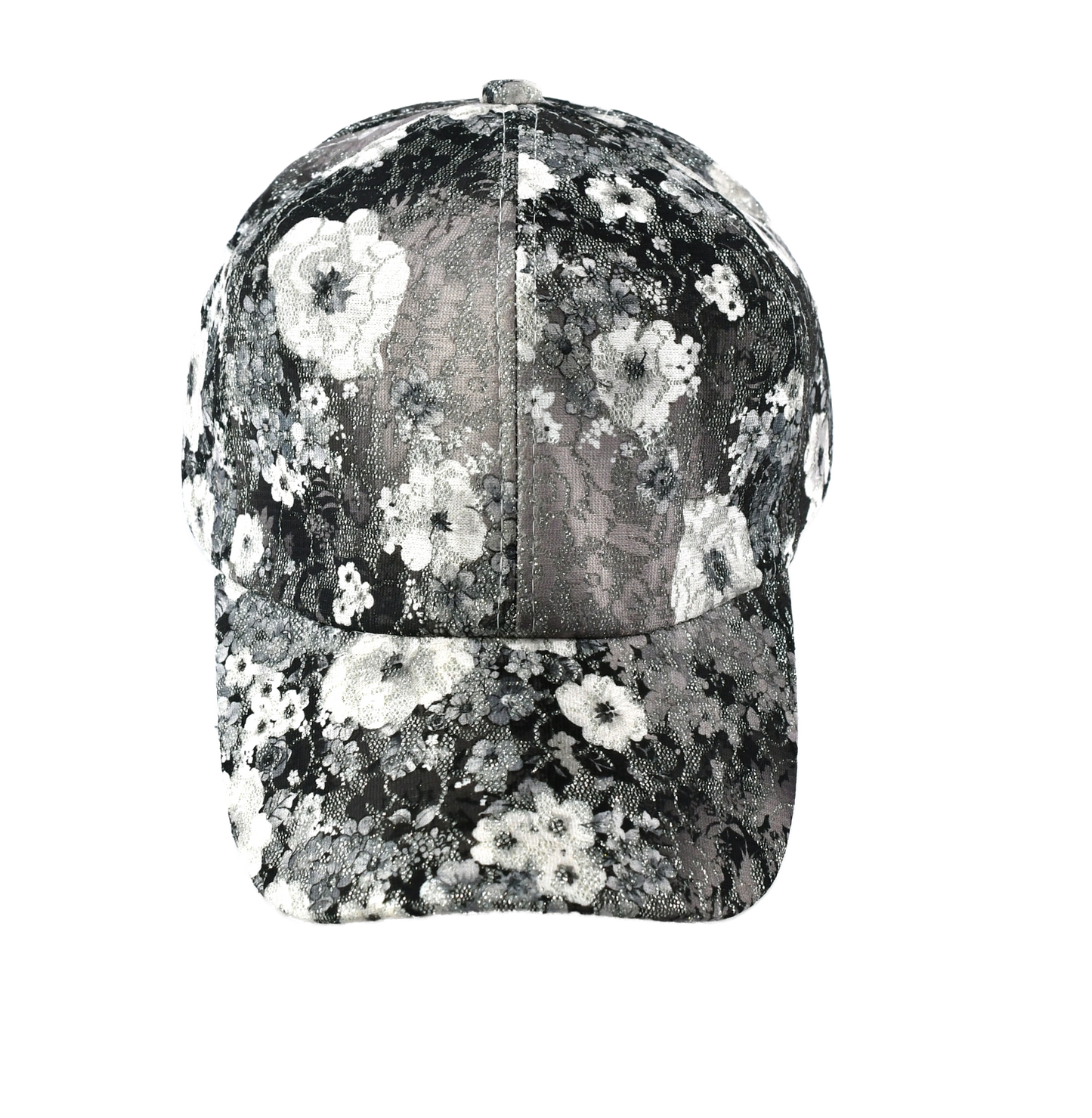SILVER SHIMMER FLORAL