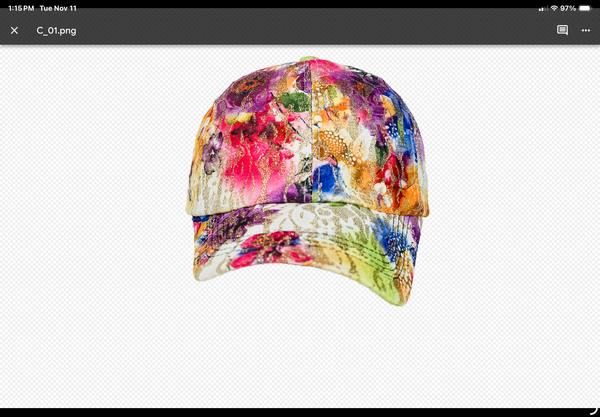 GOLD LEAF FLOWER CAP