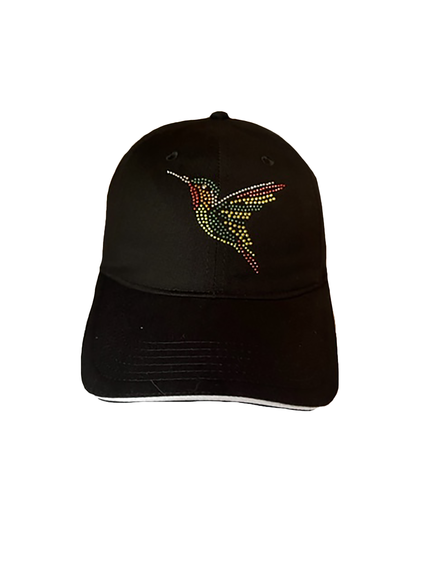 COLORFUL HUMMINGBIRD CAP