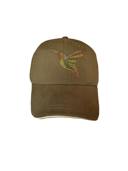 COLORFUL HUMMINGBIRD CAP