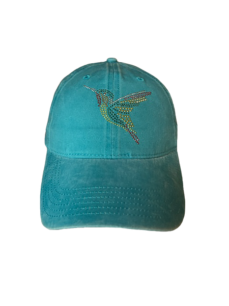 COLORFUL HUMMINGBIRD CAP