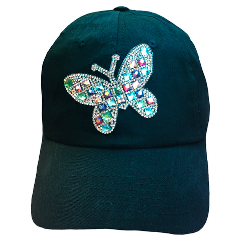 Iridescent Butterfly Cap