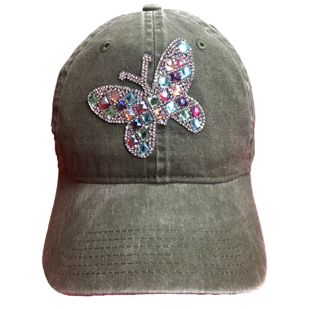 Iridescent Butterfly Cap