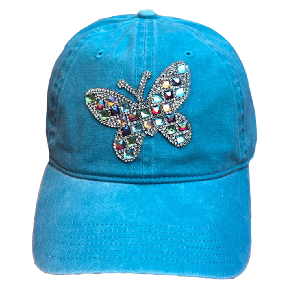 Iridescent Butterfly Cap