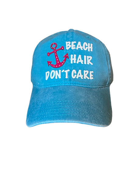 BEACH HAIR DON'T CARE CAP