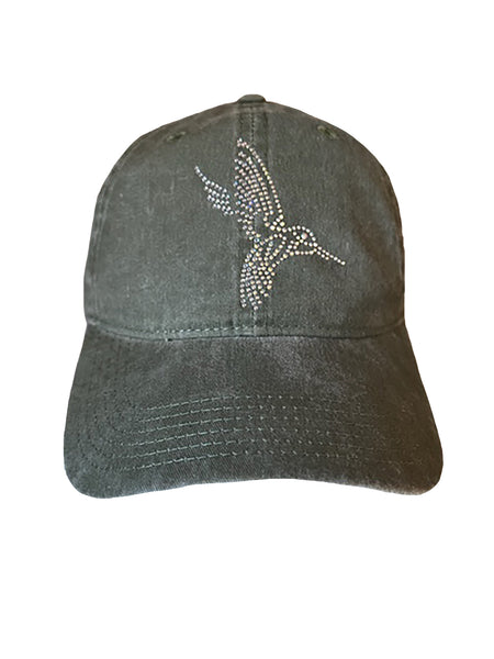 CRYSTAILLED HUMMINGBIRD CAP