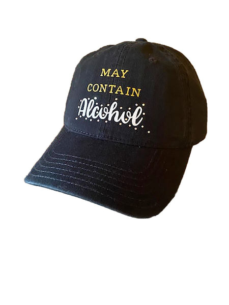 MAY CONTAIN ALCOHOL CAP
