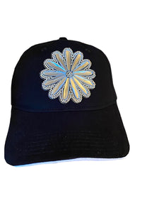 CRYSTALIZED MEDIUM FLOWER CAP