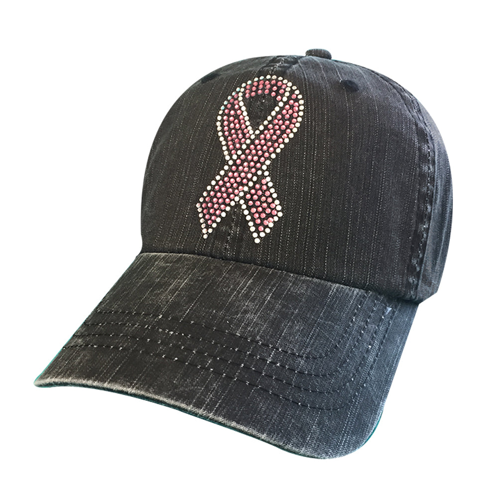 NEW 2017 Breast Cancer Ribbon Cap