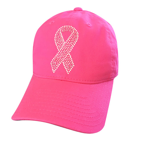 NEW 2017 Breast Cancer Ribbon Cap