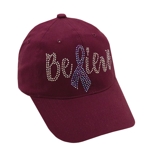 Believe Cancer Awareness Cap