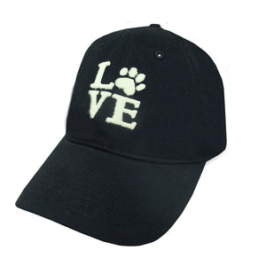 Love Paw Print Cap