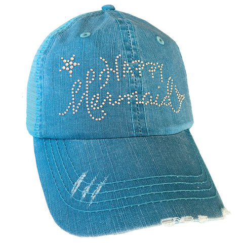 Happy Mermaid Mesh Cap