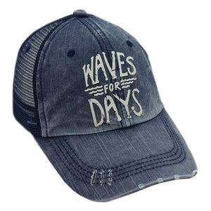 Waves for Days Mesh Cap
