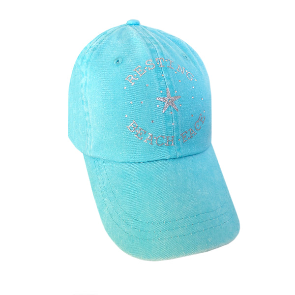 Resting Beach Face Cap