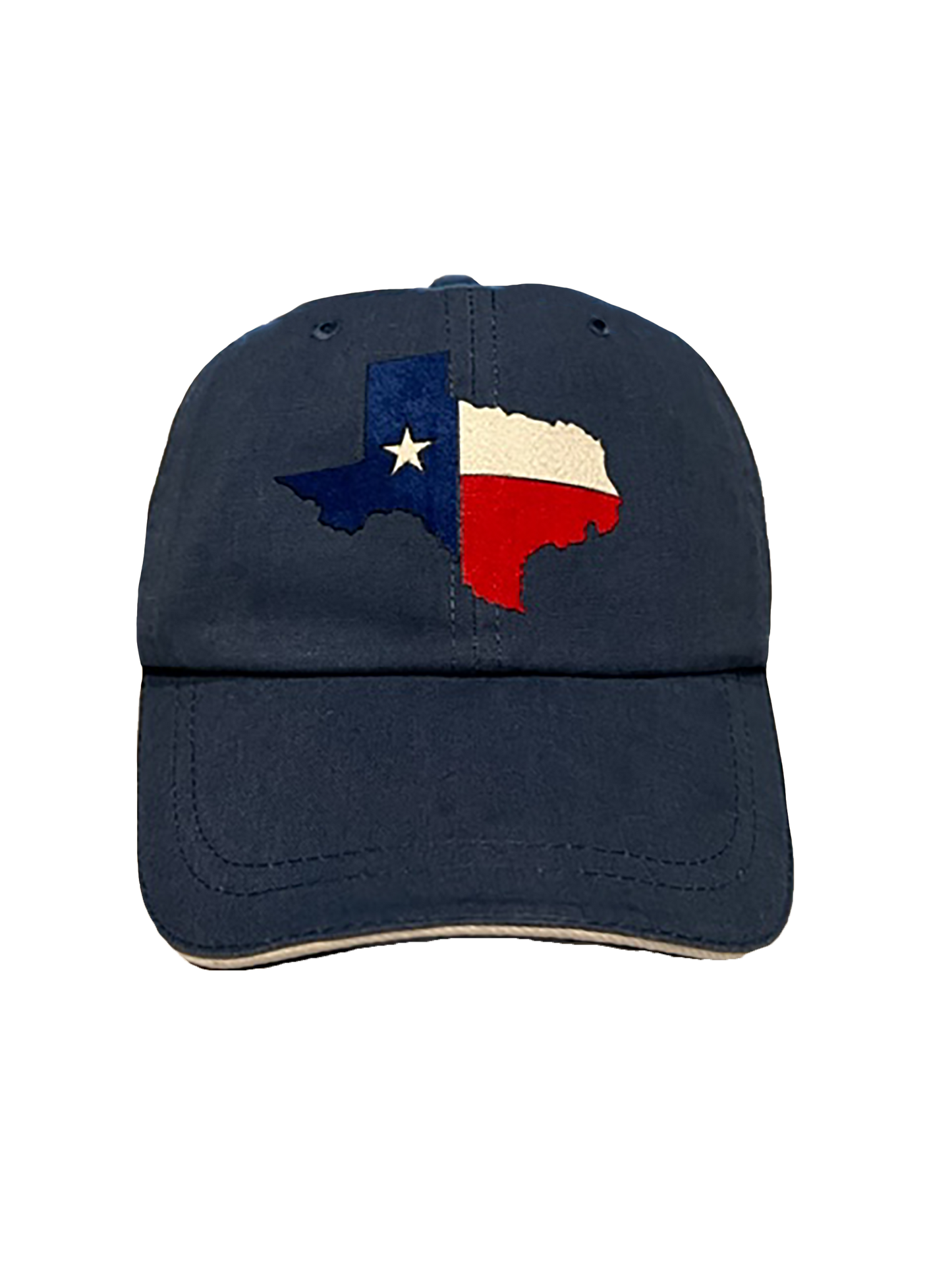 TEXAS STATE WITH STAR CAP