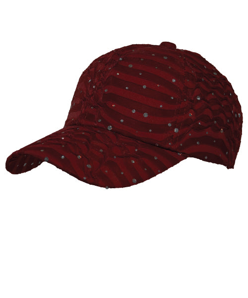 Wine Glitter Cap