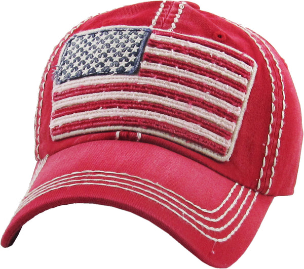 AMERICAN FLAG CAP