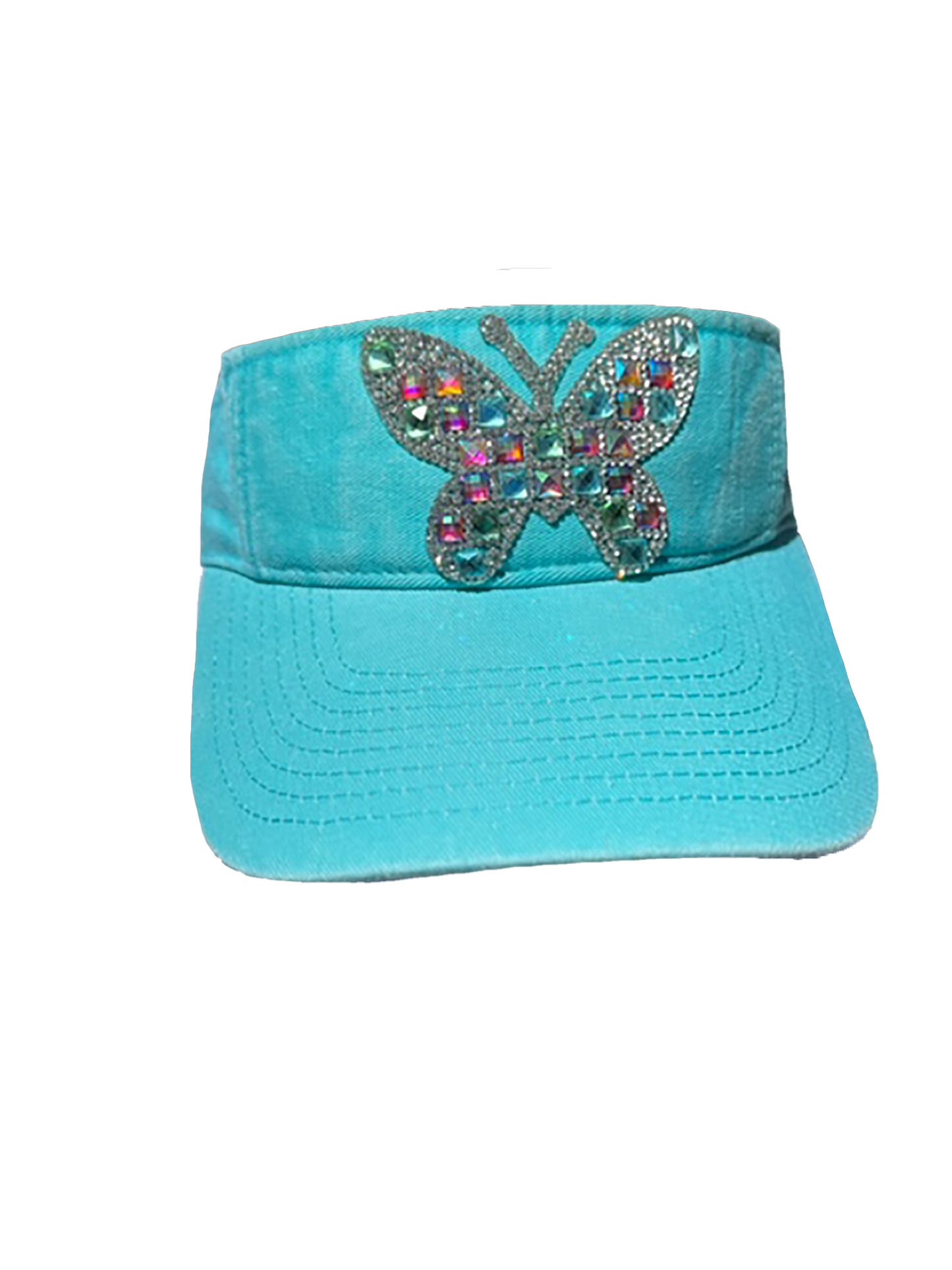 Iridescent Butterfly Visor