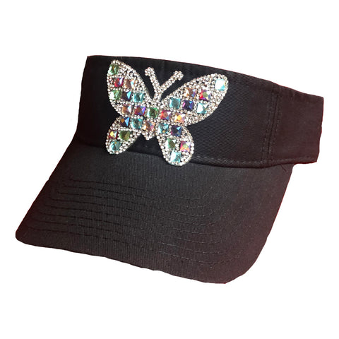 Iridescent Butterfly Visor