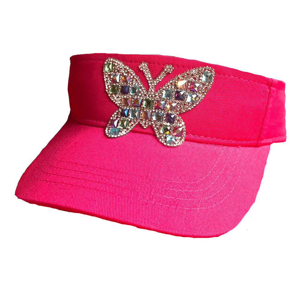 Iridescent Butterfly Visor