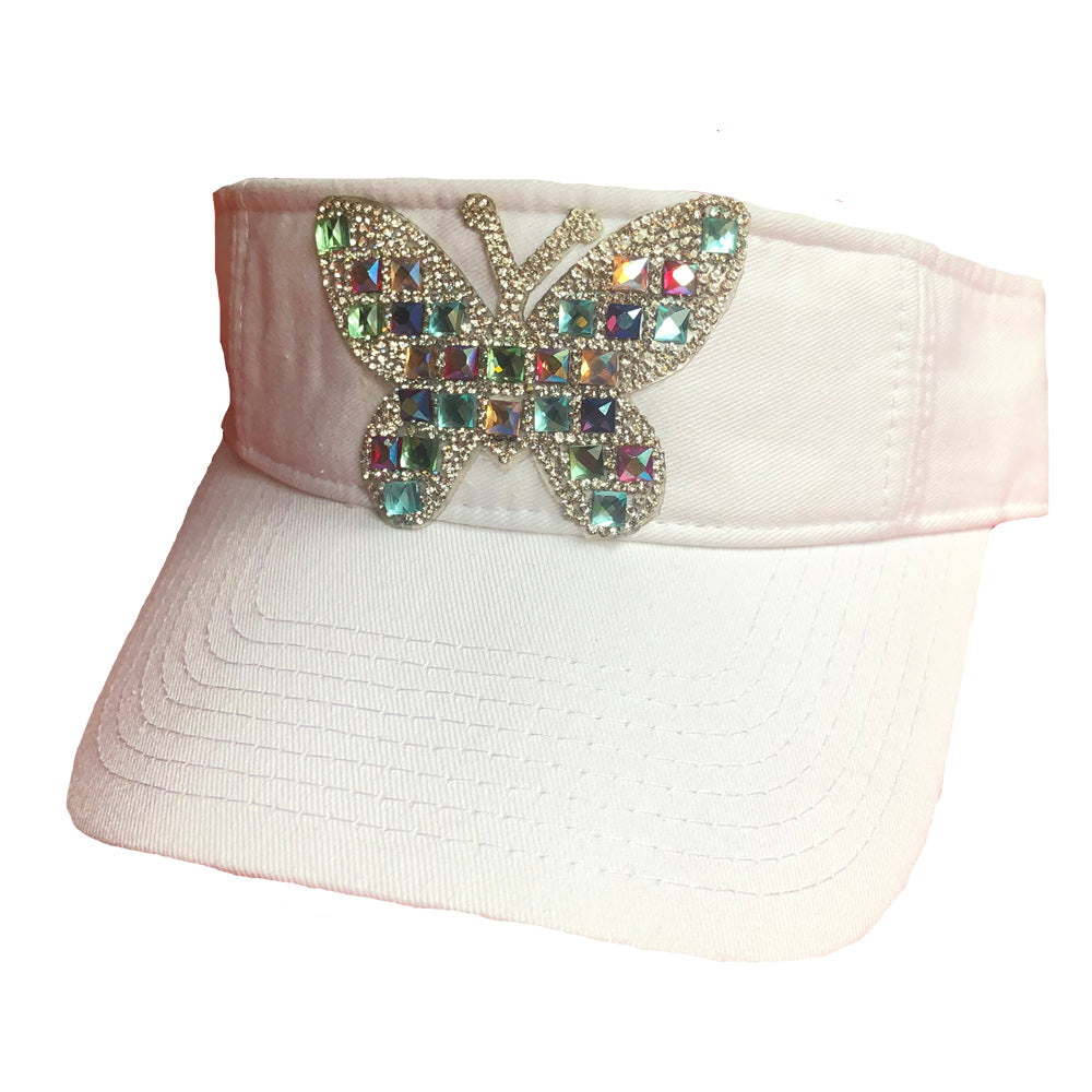 Iridescent Butterfly Visor