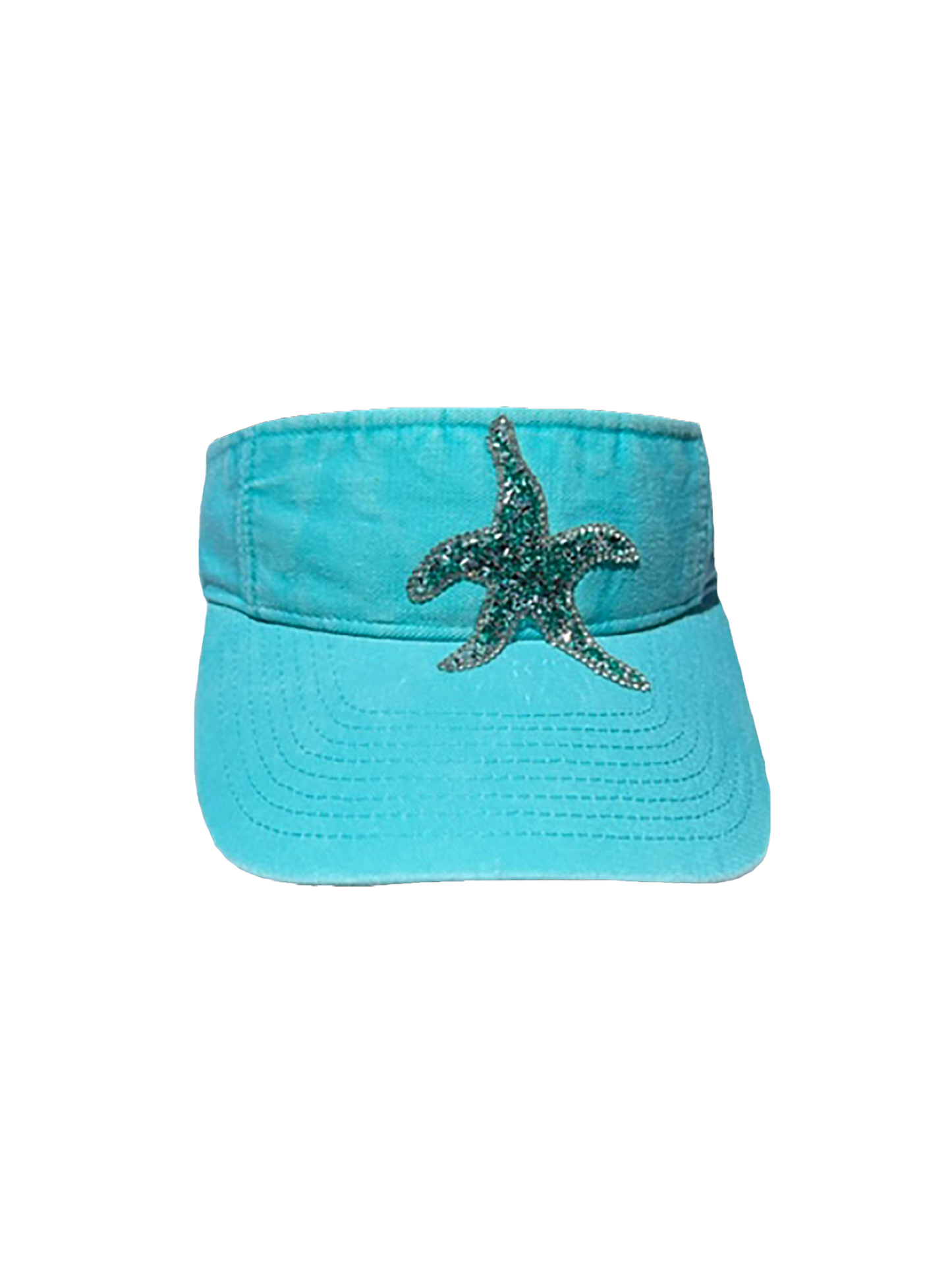 ACID WASHED AQUA STARFISH CAP