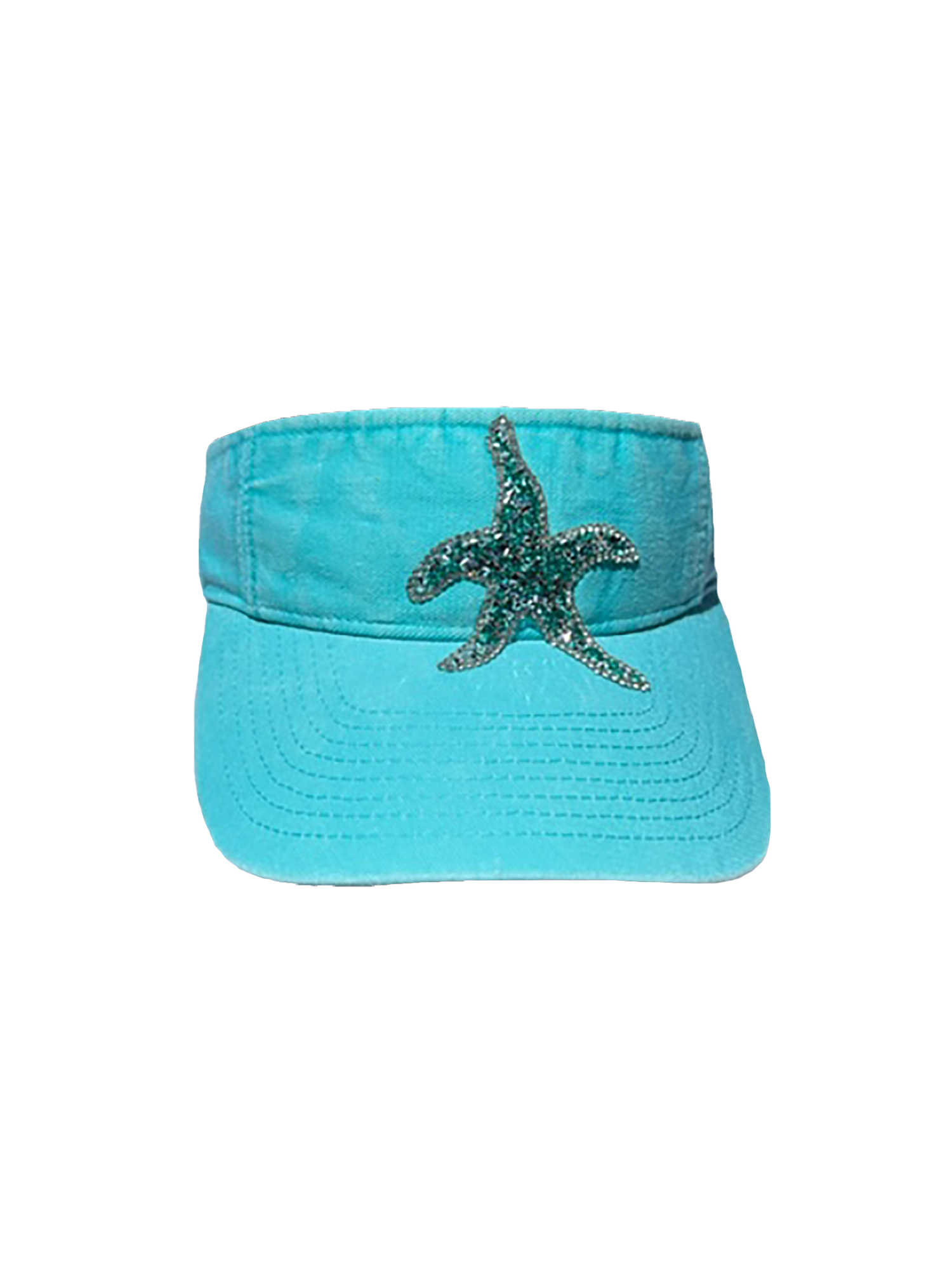 ACID WASHED AQUA STARFISH CAP