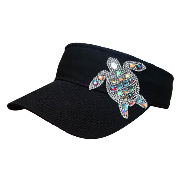Small Iridescent Turtle Visor