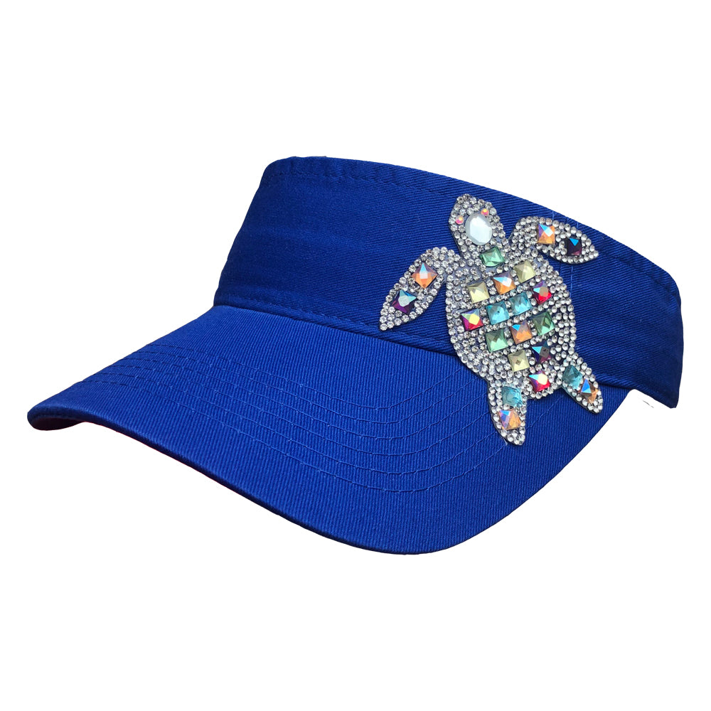 Small Iridescent Turtle Visor