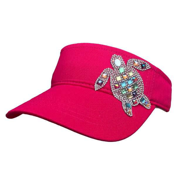 Small Iridescent Turtle Visor