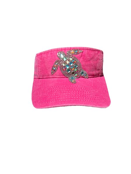 Small Iridescent Turtle Visor