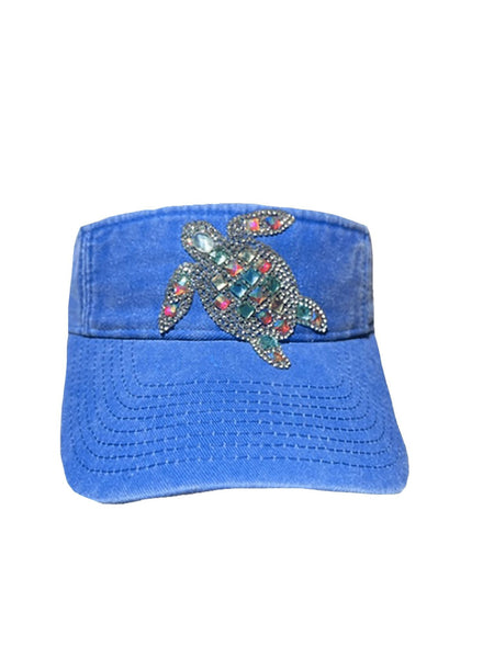 Small Iridescent Turtle Visor