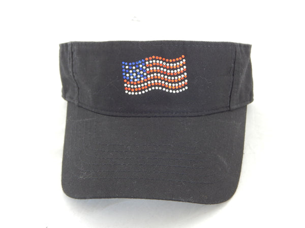 American Flag Visor