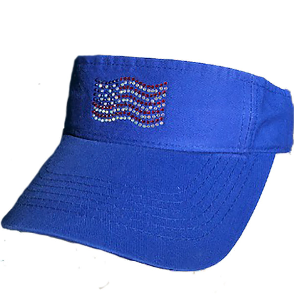 American Flag Visor