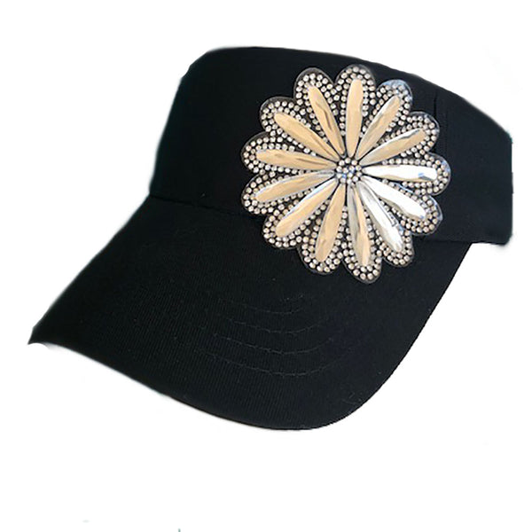 Crystallized Flower Visor