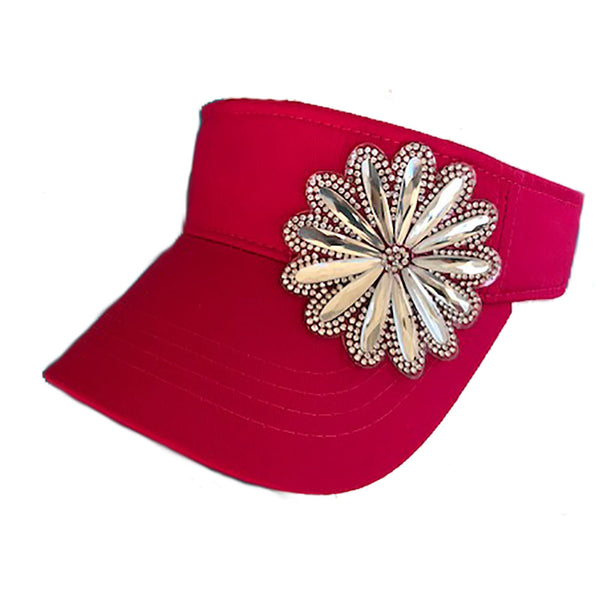 Crystallized Flower Visor