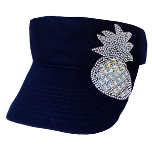 Crystal Pineapple Visor