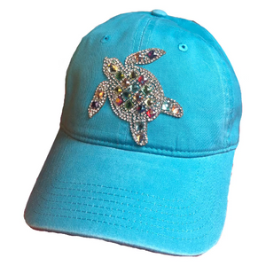 Small Iridescent Turtle Cap